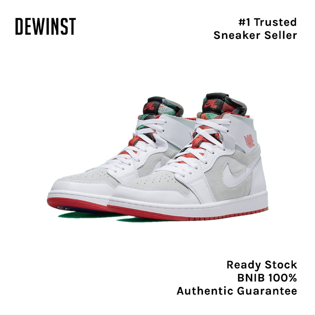 AIR JORDAN 1 HIGH ZOOM COMFORT “HARE" BNIB RESMI ORIGINAL