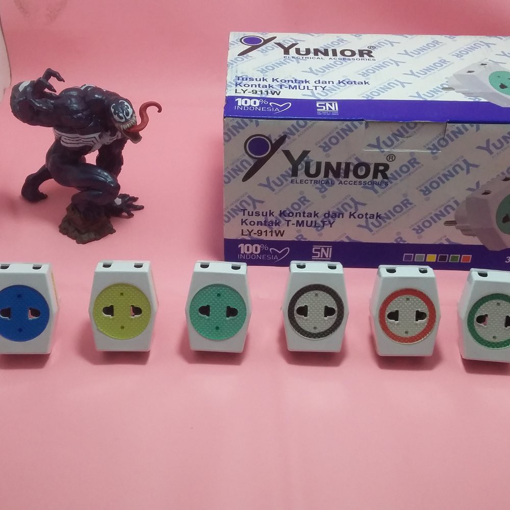 Steker T Multi Plug YUNIOR - SNI