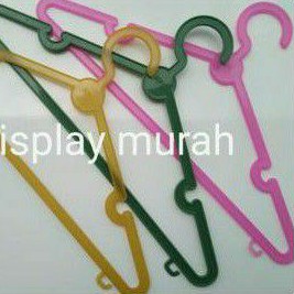 Hanger Plastik Dewasa murah per lusin