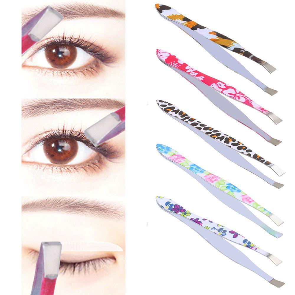 Pinset Bulu Mata Extension Multifungsi Bahan Stainless Steel Untuk Pria Dan Wanita