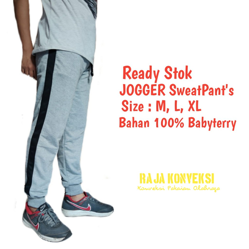 Celana Jogger Model Terbaru/ Celana Jogger premium / Celana Jogger Sideblack