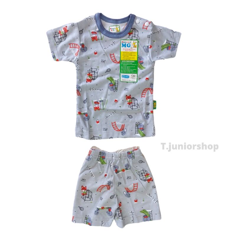 BAJU PENDEK BAYI BARU LAHIR /SETELAN BAJU PENDEK BAYI NEWBORN SNI k260