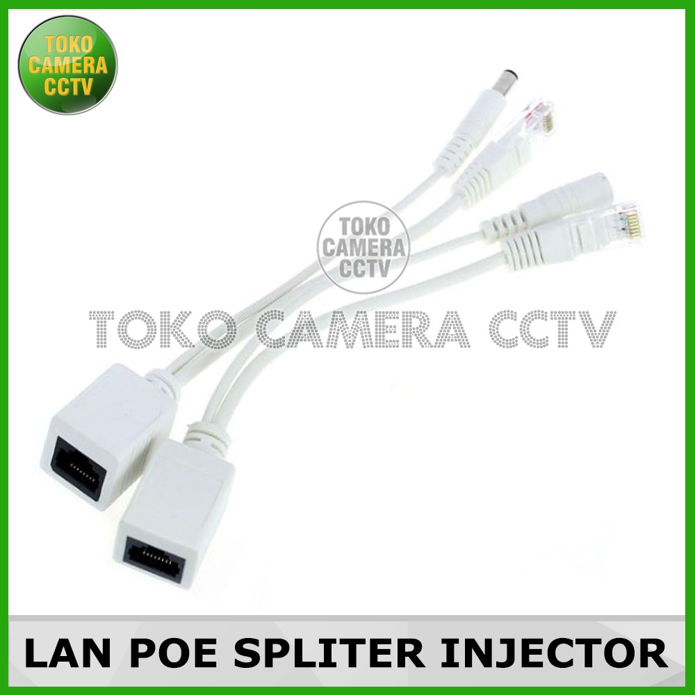 POE Spliter Injector 1 Set / POE 1 Port