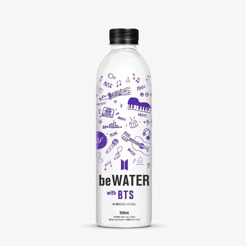 beWATER with BTS 500 ml dengan isi air