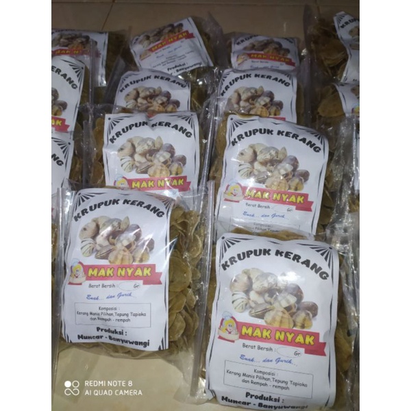 

kerupuk kerang mentah netto 250gram