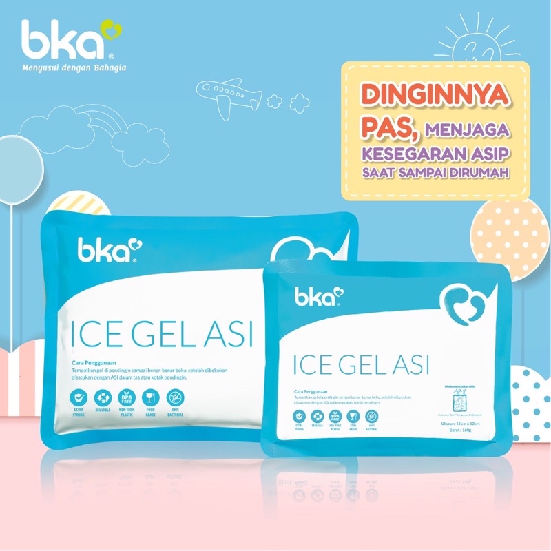 Bka ice gel office pack isi 2 paket hemat - gel asip