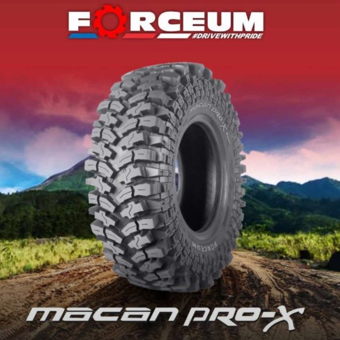 Ban Forceum BINTURONG Pro-X 31 x 10.5 R15 Ban Offroad 31 Ring 15 Mobil Jimny Escudo Vitara Hardtop H