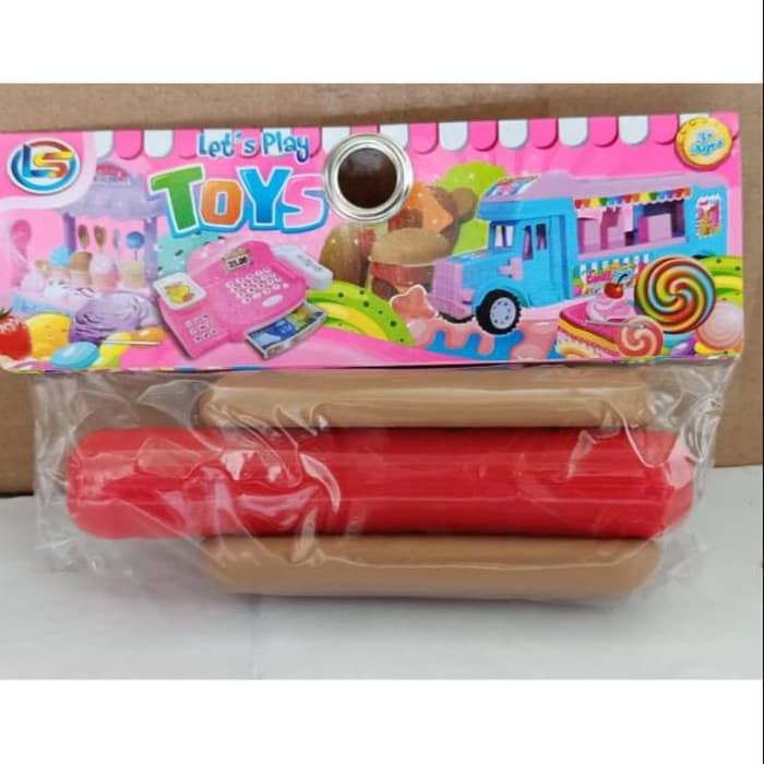 Mainan Anak Hot Dog Kemasan Plastik LF-58