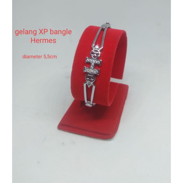 gelang emas xuping bangle hermes wanita dewasa perempuan asesoris perhiasan