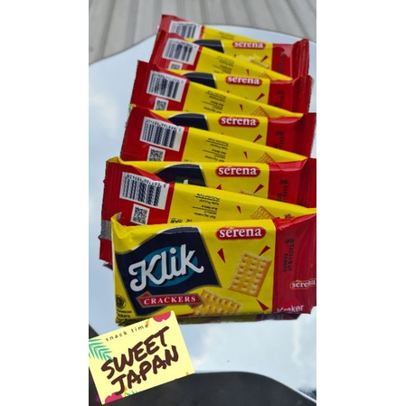 

PROMO!!!! MURAH !!!! SERENA KLIK CRACKERS isi 10 bungkus diperbesar ya dr pabrik...cemilan enak - cemilan sehat - jajanananak - jajananjadoel- snack.mazter