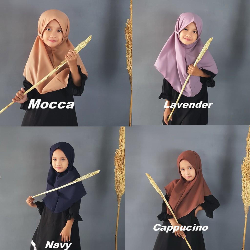 Hijab Instant Bergo Maryam Anak