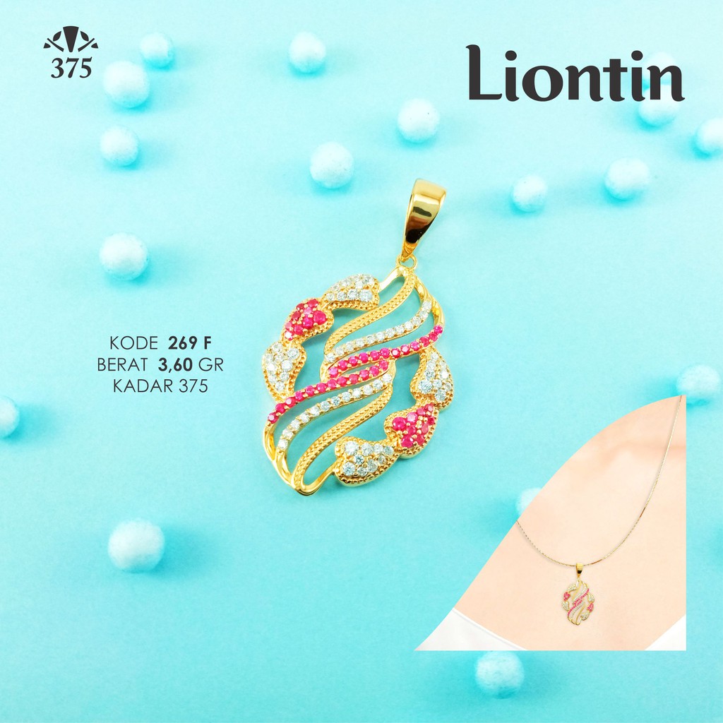 LIONTIN EMAS ASLI VARIASI DUBAI 269 F KADAR 375