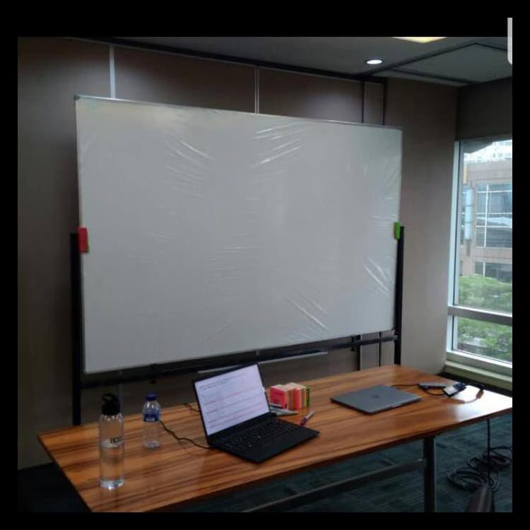 

Whiteboard Sakana 120X240 Cm Kaki Single Face Termurah