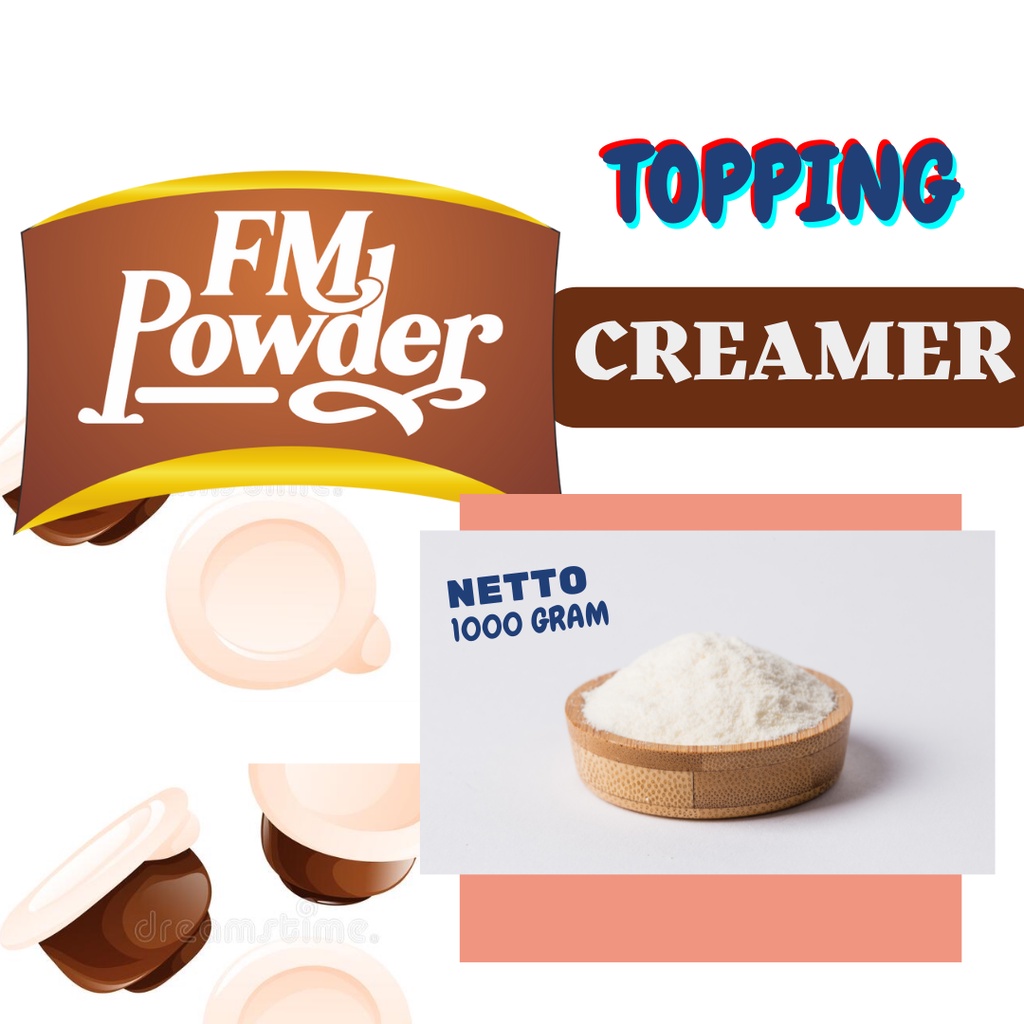 FM Powder - CREAMER BUBUK 1KG/SUSU MINUMAN 1KG