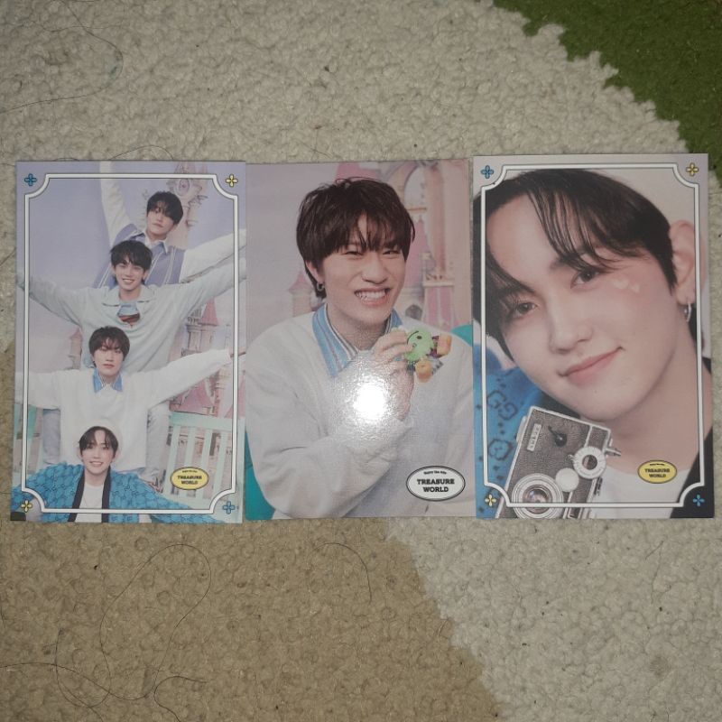 PC PHOTOCARD POB YGP YG PLACE BINDER MD TWORLD TREASURE WORLD HYUNSUK MASHIHO YEDAM JEONGWOO