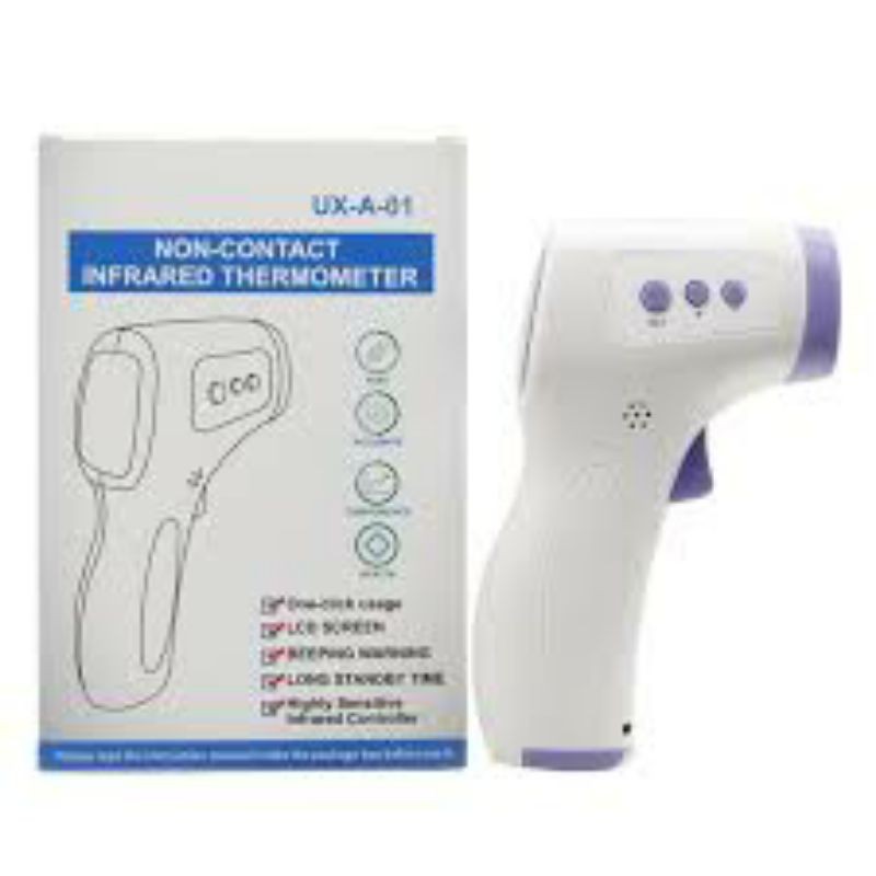 Thermometer Gun inframerah Non Contact Infrared Memiliki Akurasi Tinggi jenis UX-A-01 FAST AKURASI