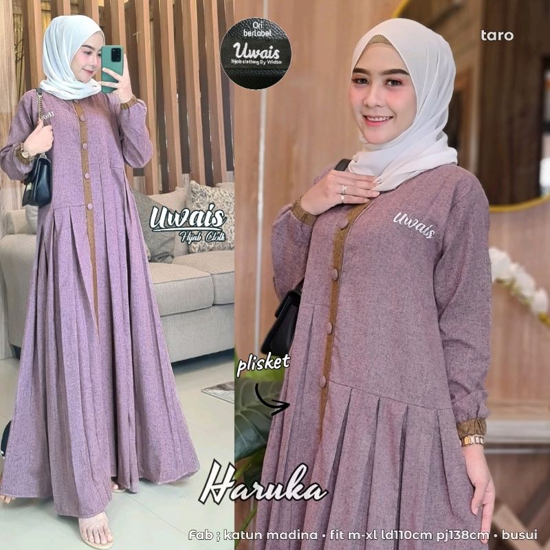 Haruka dress by uwais hijab clothing