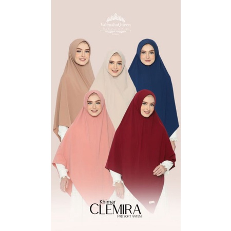 KHIMAR JERSEY CLEMIRA XL ORIGINAL VALENSHA QUEEN