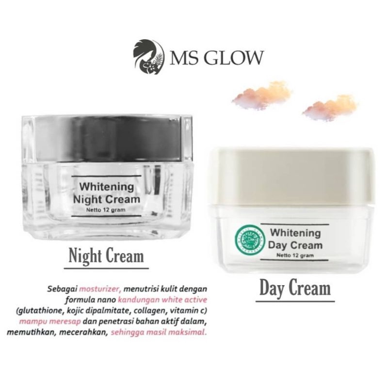 MS GLOW Whitening Cream 12g