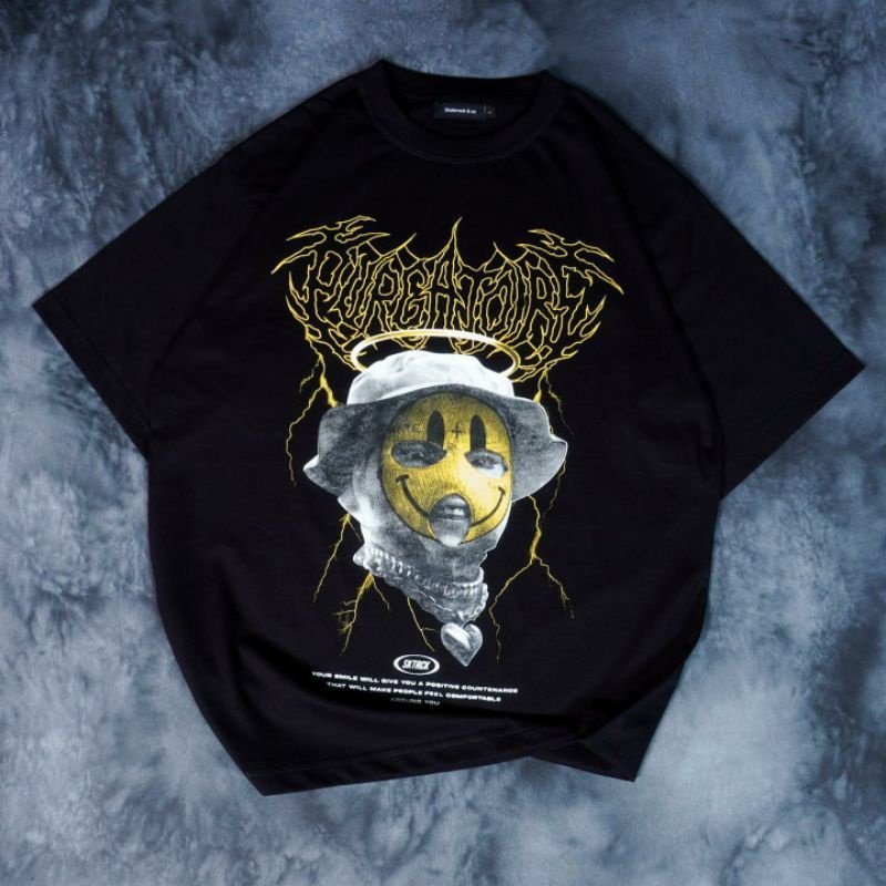 Tshirt Oversize Karung jantan Baju Kaos Distro Motif MICKYMOUSE