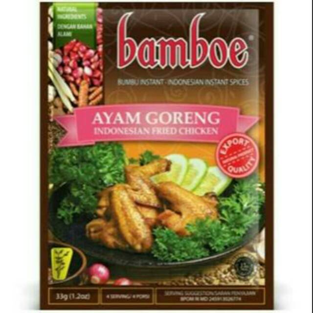 

Bumbu Ayam Goreng Bamboe