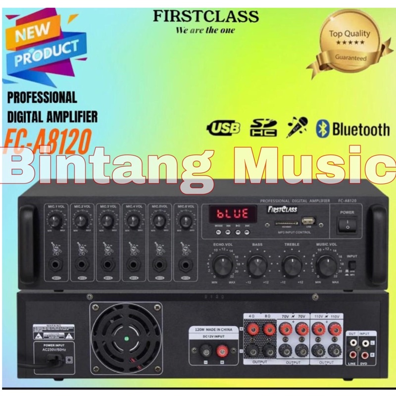 Amplifier Firstclass FC A8120 Original ampli firstclass fc a8120