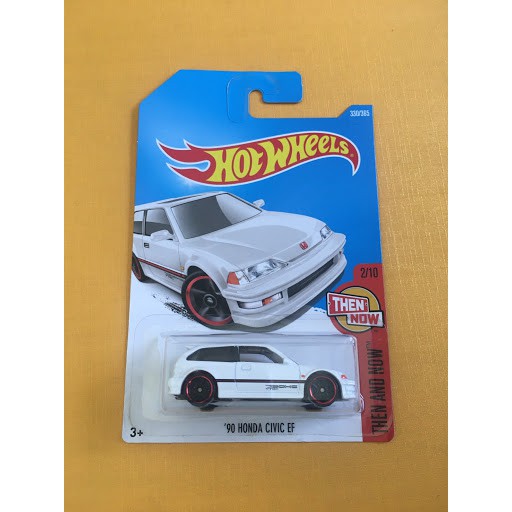 HOT WHEELS HOTWHEELS '90 HONDA CIVIC EF PUTIH (RARE) MAINAN ANAK DIECAST LANGKA DISKON PROMO MURAH