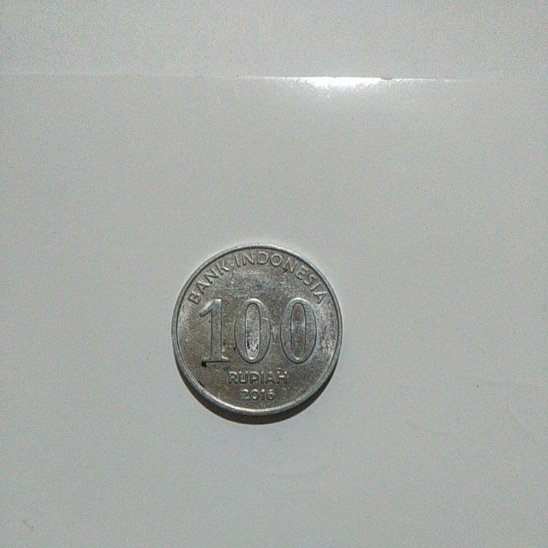 Uang koin 100 rupiah 2016