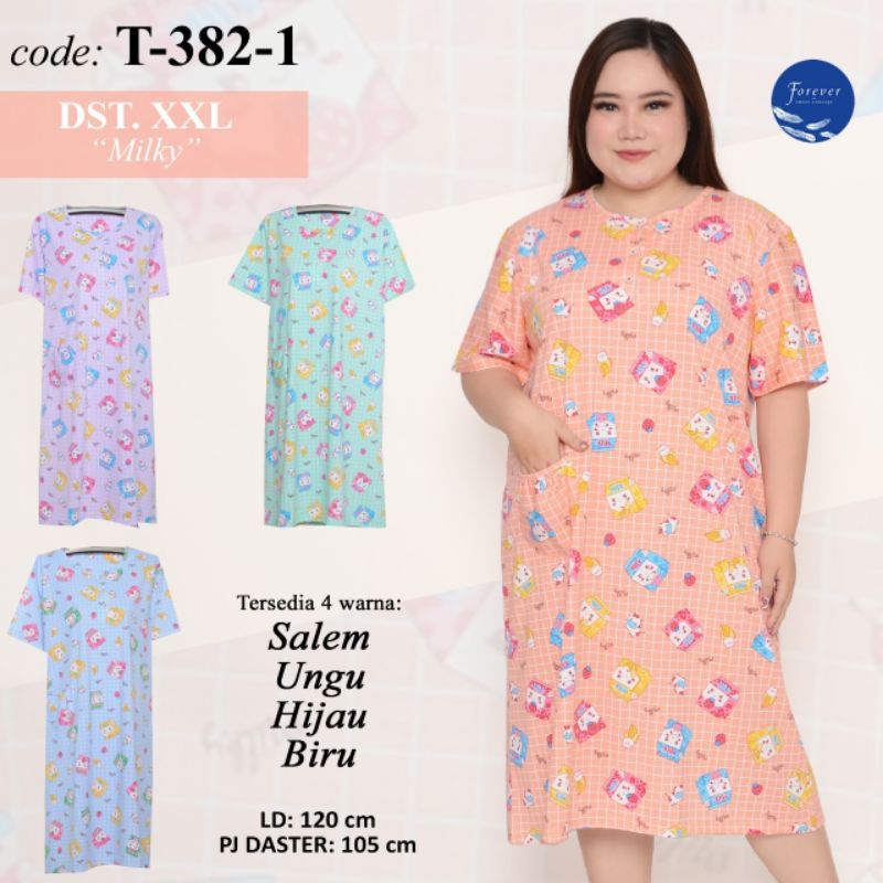 Daster forever xxl motif milky