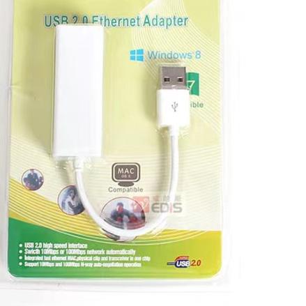 (TERMURAH) USB LAN Adapter / USB To Ethernet RJ45 Kabel/ USB 2.0 To Ethernet RJ45 Promo.,.,