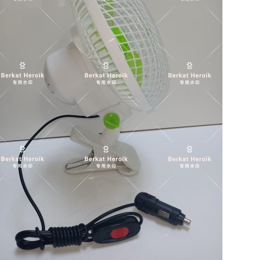 ✻ Kipas Angin Mobil Minibus Truk 12Volt&24 Volt Model Jepit ➽