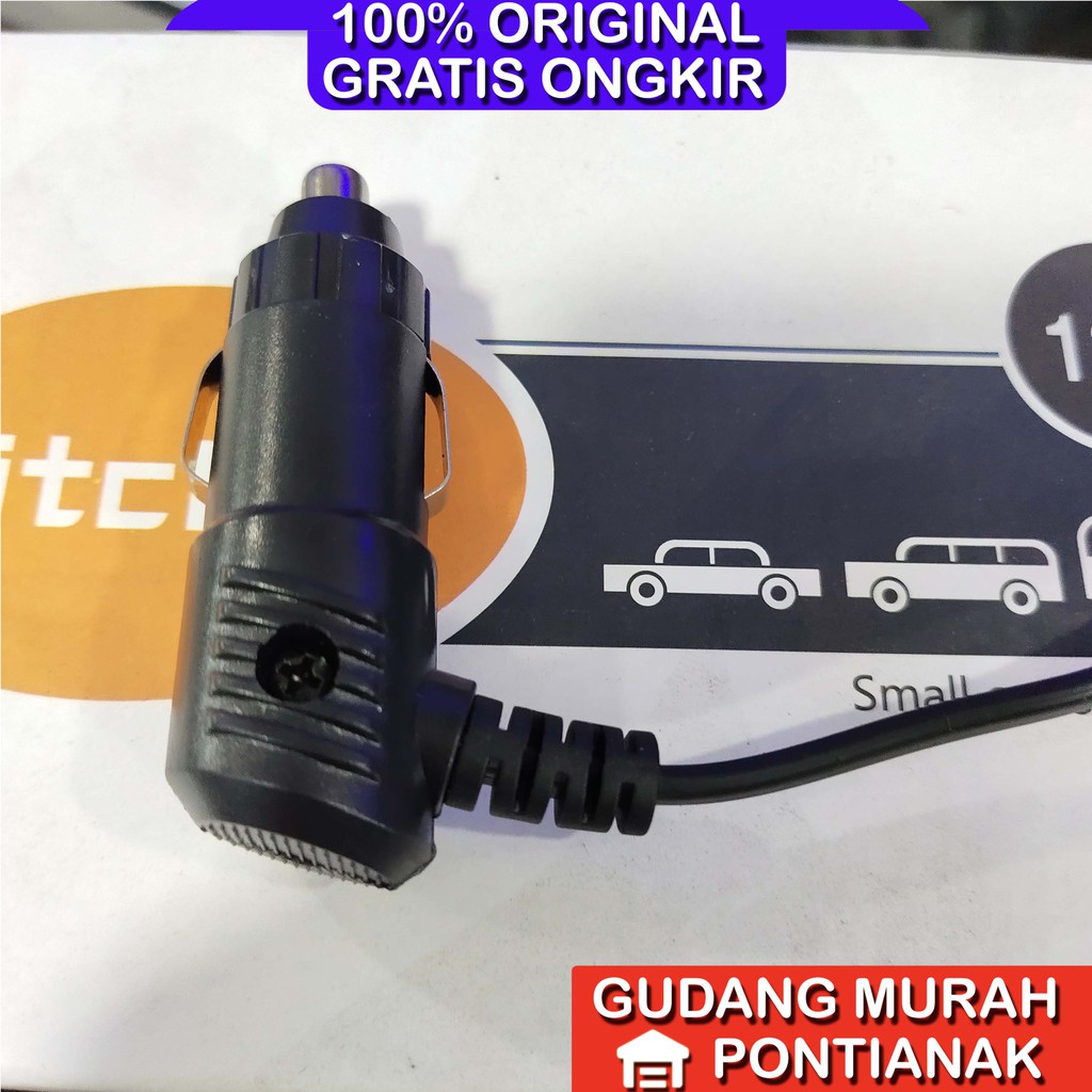 Kipas Angin Mobil UKURAN 4 inch TOP HX-T303 / 304 pendingin DC12 / 24Volt 2 dua kipas Mitchell