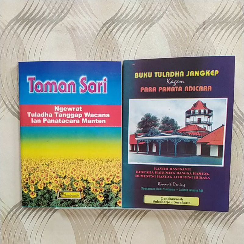 

TAMAN SARI // TULADHA JANGKEP // BUKU PRANOTOCORO MANTEN // Cendrawasih.