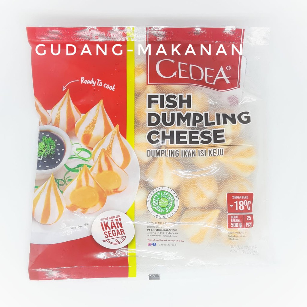 

Cedea Fish Dumpling Cheese 500gr