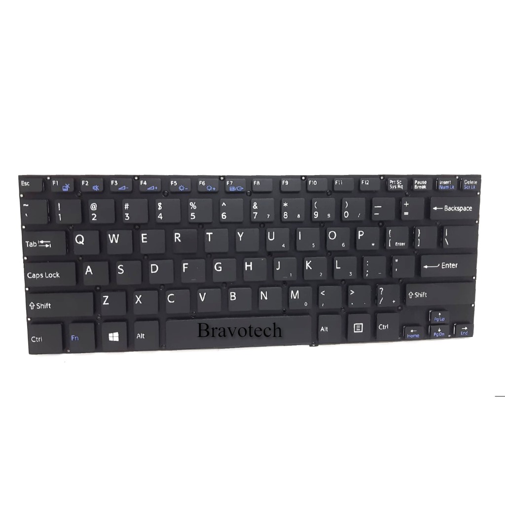 Keyboard Original Sony Vaio SVF14 SVF142 SVF142C1WW Hitam