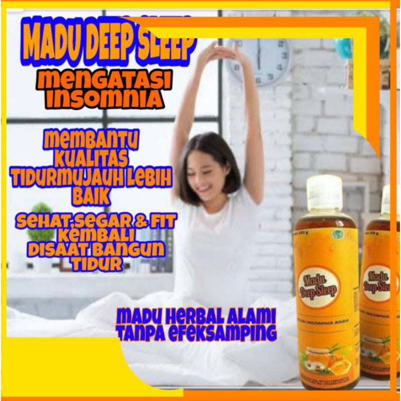 Supplier Madu Deep Sleep-Kandungan Madu Deep Sleep-Khasiat Madu Deep Sleep-Obat Susah Tidur Cair