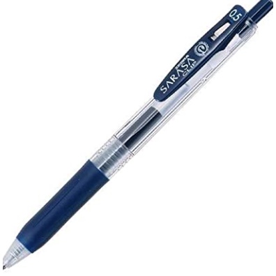 

Gramedia Bandung - Zebra Sarasa clip 0.5 blue black