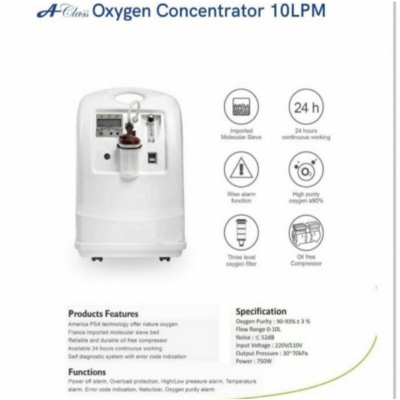 Oxigen concentrator 10 LPM original