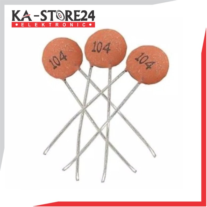 Kapasitor keramik 100nF 104 Ceramic Capasitor