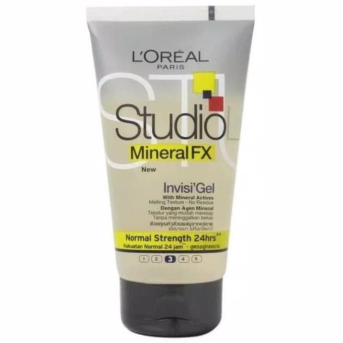 Loreal Paris Studio Indestructible Hair Gel / Mineralfx / Purewet 150M Ak
