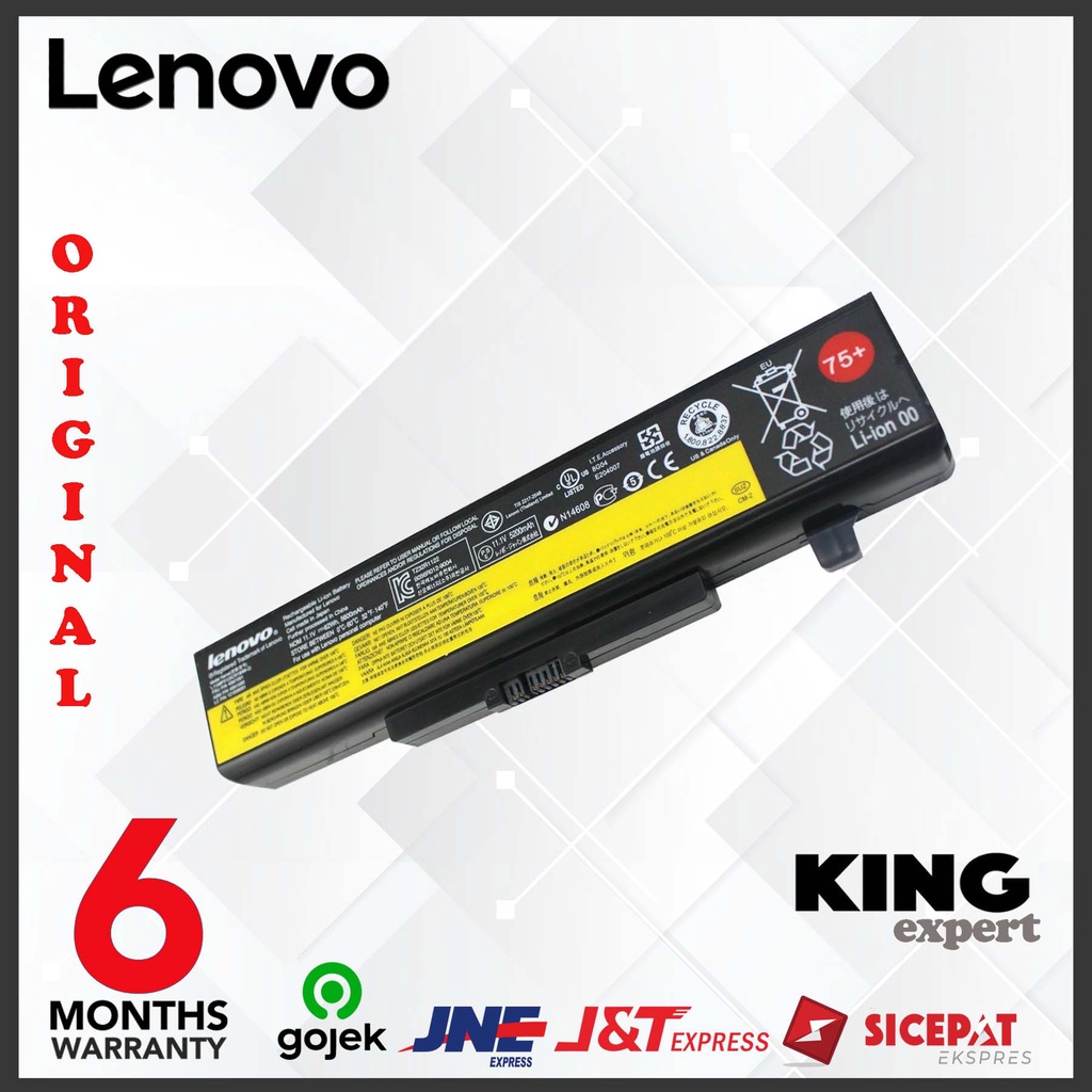 Original Baterai LENOVO IdeaPad B490 B495 B590 B595 Thinkpad B430 E335 E49 E430 E431 E435 E440 E445 