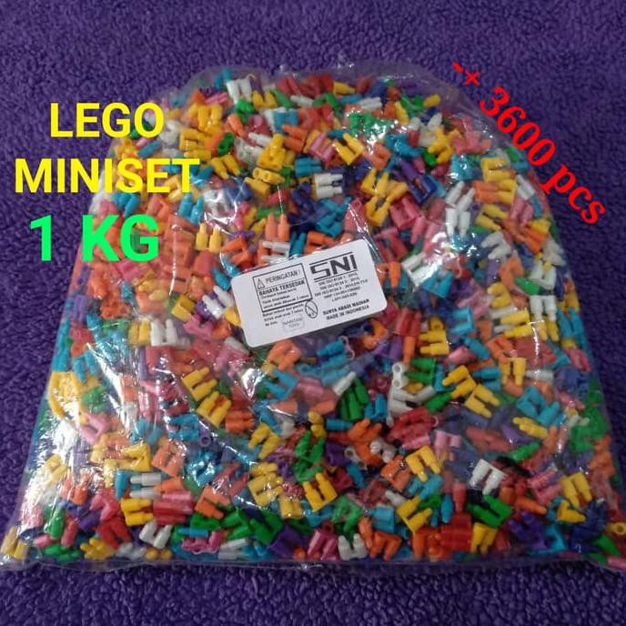 Grosir Lego Roket Mini Set 1 Kg - Mainan Edukasi Anak Lego Jadul