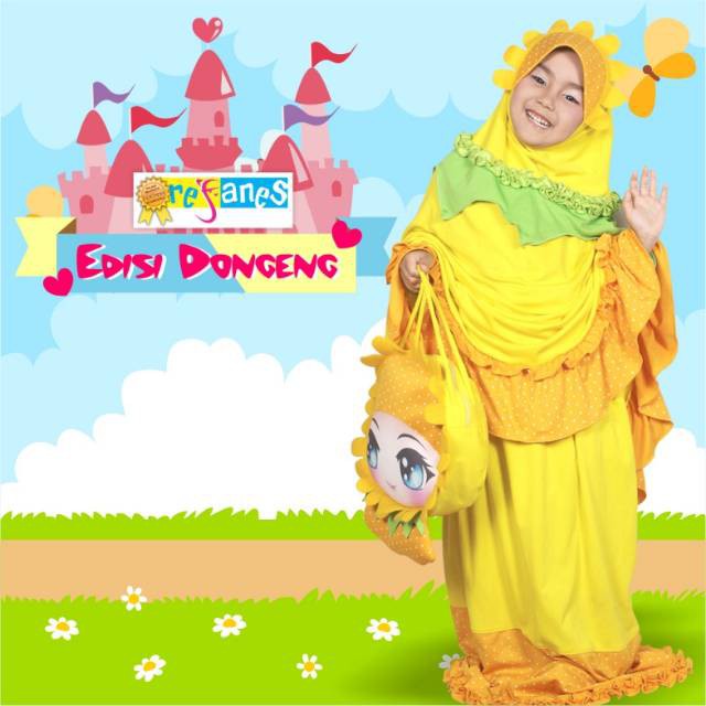 Green Valley BFZ Mukena Anak Dongeng by Refanes