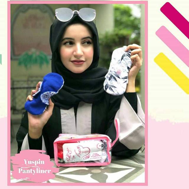 PEMBALUT KAIN YUSPIN/PANTYLINER SEHAT/PEMBALUT CUCI ULANG