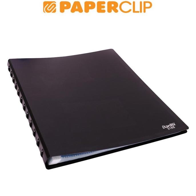 

[[COD]] CLEAR HOLDER BANTEX 3165 A4 20 10 BLACK TERUJI Kode 881