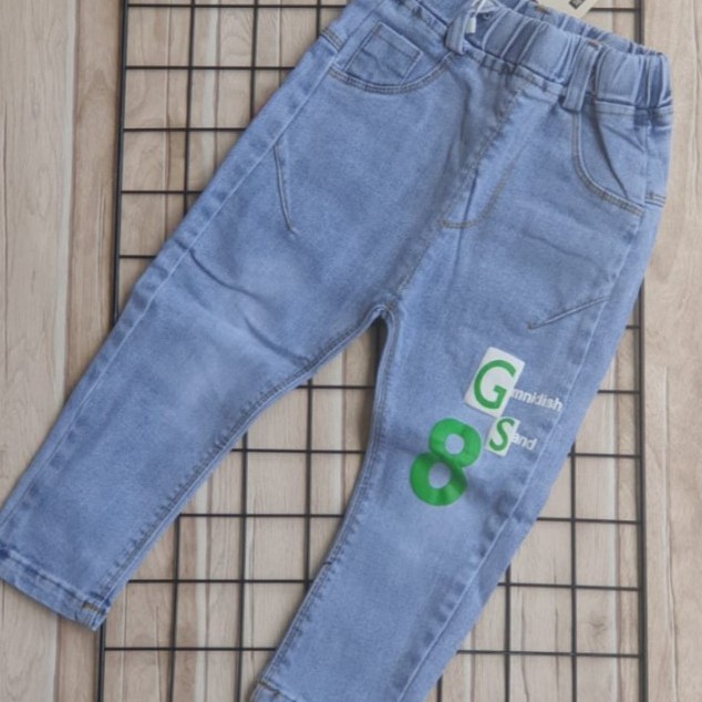 Celana Jeans Anak Laki-Laki Import Premium Panjang Cowok Skinny Strerch Kids 2 - 7 Tahun