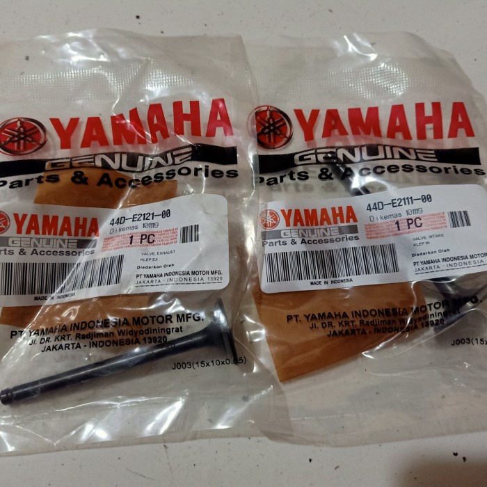 Klep Valve set payung klep in ex Yamaha Xeon 44D karburator