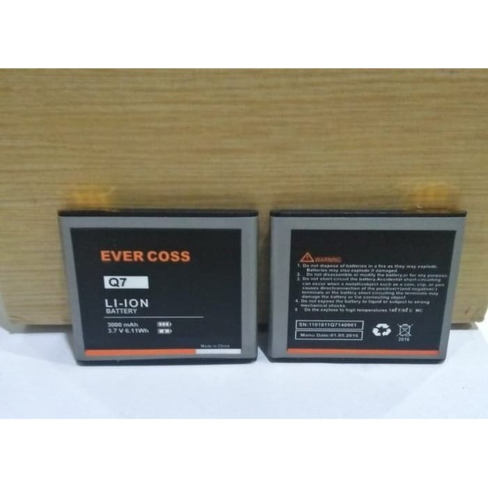 Battery Batre Batu Baterai Evercoss Q7