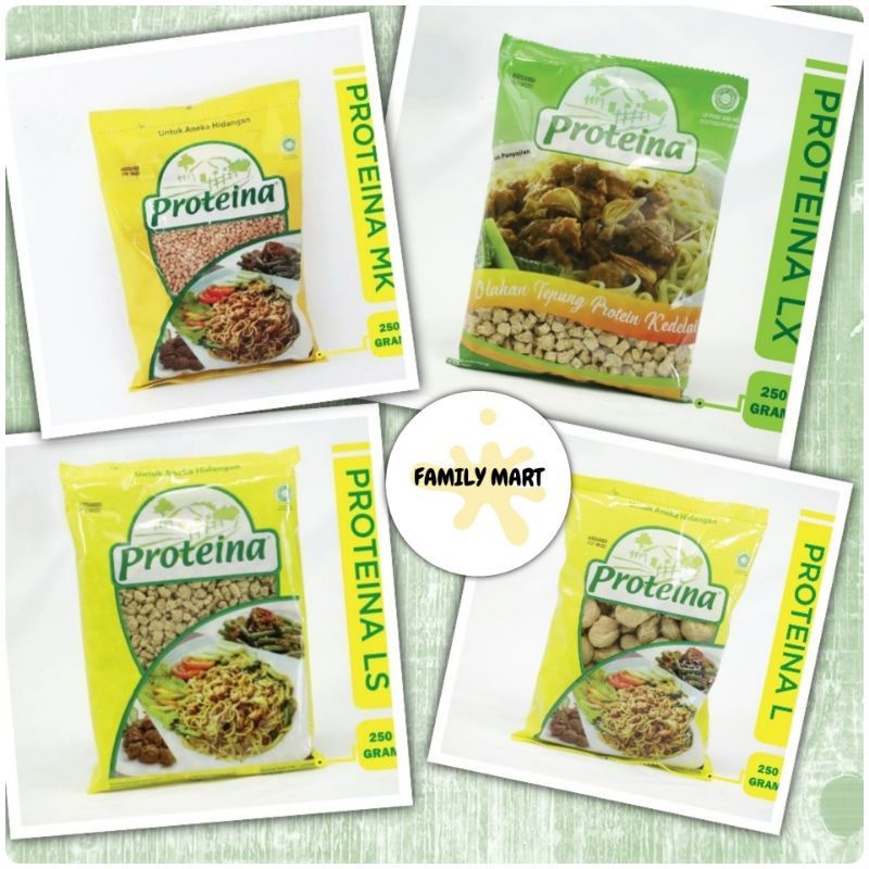 

PROTEINA DAGING NABATI / PROTEINA LS / LX / MK / L 250 GR