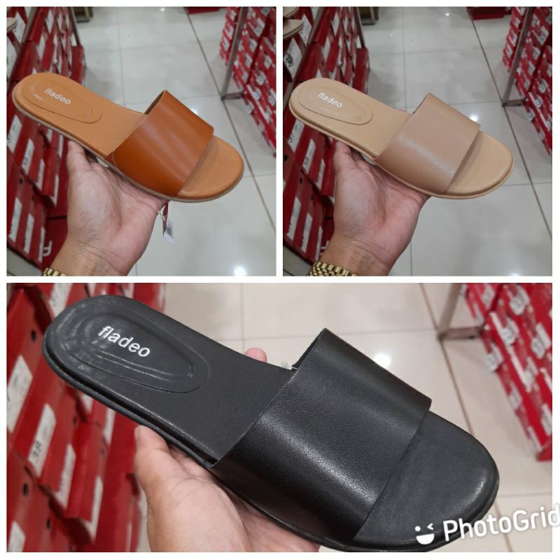 sandal slop wanita fladeo